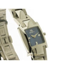 BREIL Lady quarzo acciaio quadrante blu carrè 2519251759 new